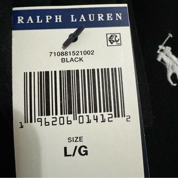 Polo Ralph Lauren Black Double-Knit Bomber Jacket White Pony - Picture 14 of 16